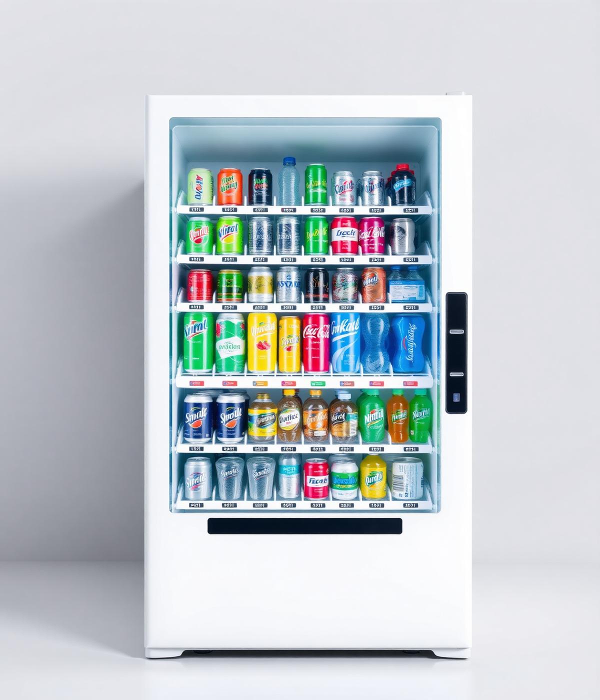 Frisdrankautomaat met gekoelde dranken